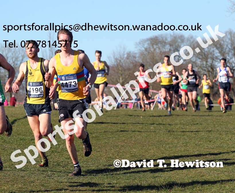 Phil Wylie (North East) senior mens Inter Counties Cross Country,  Cofton Park, Birmingham. Photo: David T. Hewitson/Sports for All Pics